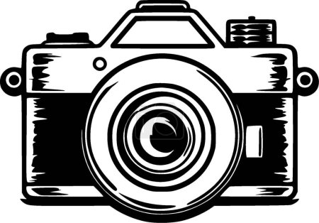 Kamera - hochwertiges Vektor-Logo - Vektor-Illustration ideal für T-Shirt-Grafik