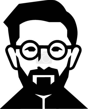 Papa - logotipo vectorial de alta calidad - ilustración vectorial ideal para el gráfico de la camiseta