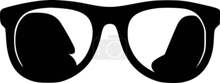 Sonnenbrille - hochwertiges Vektor-Logo - Vektor-Illustration ideal für T-Shirt-Grafik