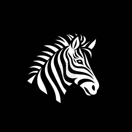 Animal - minimalistisches und flaches Logo - Vektorillustration