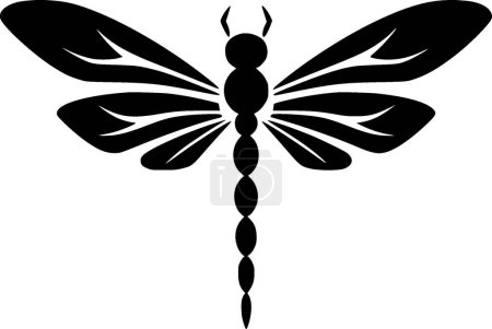 Dragonfly - logo vectoriel de haute qualité - illustration vectorielle idéale pour le graphique de t-shirt