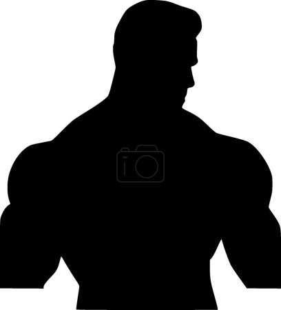 Muscle - high quality vector logo - vector illustration ideal for t-shirt graphic