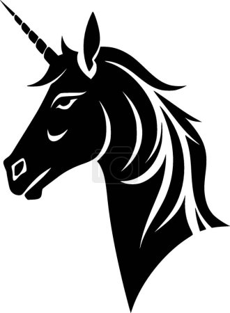 Unicorn - high quality vector logo - vector illustration ideal for t-shirt graphic