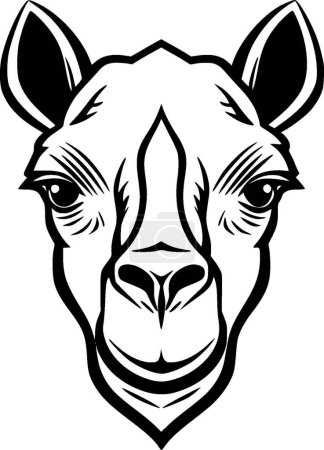 Camel - high quality vector logo - vector illustration ideal for t-shirt graphic