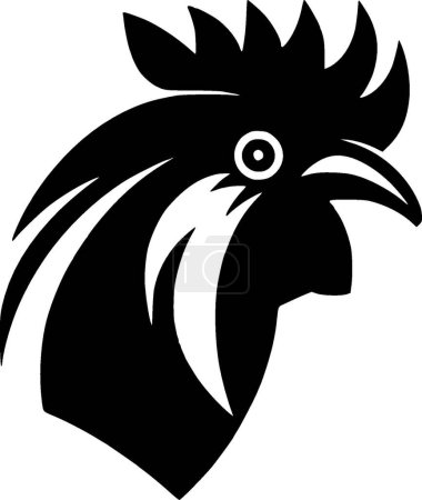 Gallo - logotipo vectorial de alta calidad - ilustración vectorial ideal para el gráfico de la camiseta