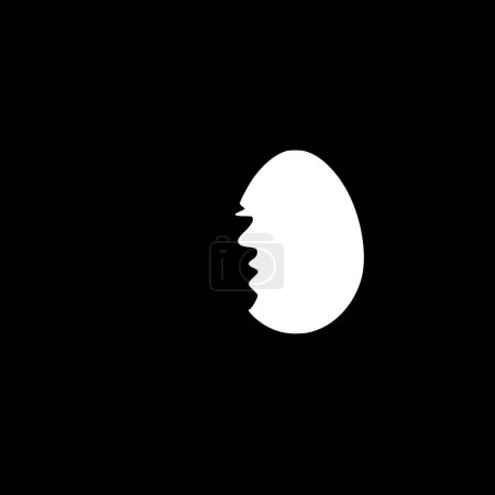 Ilustración de Huevos - logotipo vectorial de alta calidad - ilustración vectorial ideal para gráficos de camisetas - Imagen libre de derechos