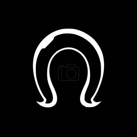 Illustration for Horseshoe - high quality vector logo - vector illustration ideal for t-shirt graphic - Royalty Free Image