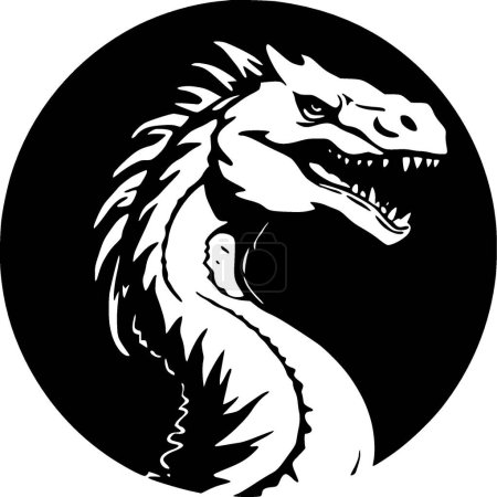 Komodo dragon - logo vectoriel de haute qualité - illustration vectorielle idéale pour le t-shirt graphique