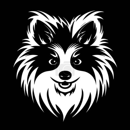 Illustration for Pomeranian - high quality vector logo - vector illustration ideal for t-shirt graphic - Royalty Free Image