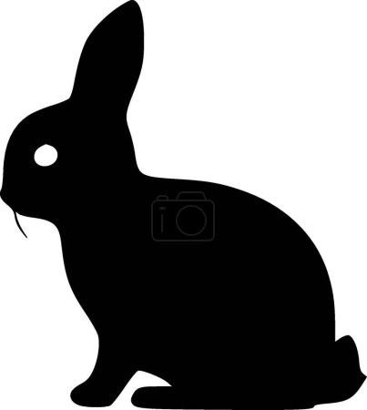 Illustration for Rabbit - high quality vector logo - vector illustration ideal for t-shirt graphic - Royalty Free Image