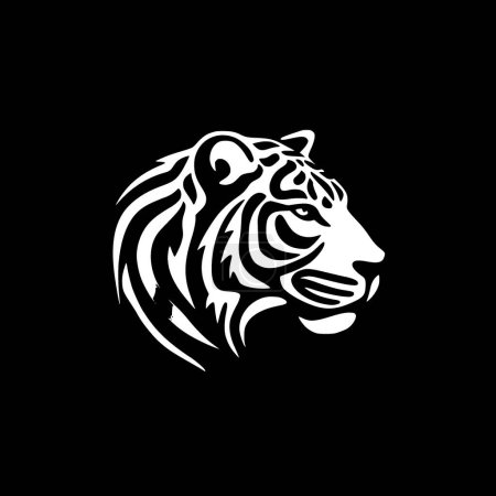Animal - logo minimalista y plano - ilustración vectorial