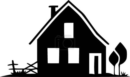 Farmhouse - high quality vector logo - vector illustration ideal for t-shirt graphic