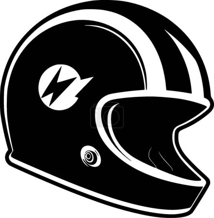 Illustration for Helmet - high quality vector logo - vector illustration ideal for t-shirt graphic - Royalty Free Image
