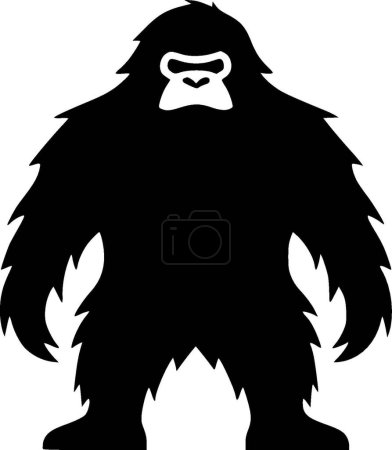 Bigfoot - high quality vector logo - vector illustration ideal for t-shirt graphic