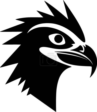 Téléchargez les illustrations : Vulture - logo vectoriel de haute qualité - illustration vectorielle idéale pour t-shirt graphique - en licence libre de droit