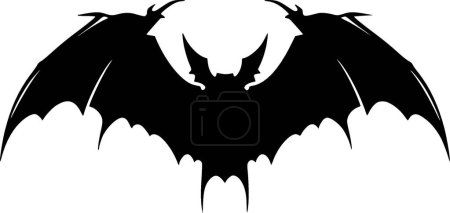 Ilustración de Murciélago - logotipo vectorial de alta calidad - ilustración vectorial ideal para el gráfico de camisetas - Imagen libre de derechos