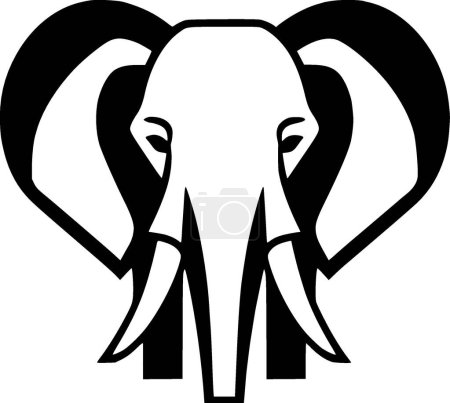 Elephant - high quality vector logo - vector illustration ideal for t-shirt graphic