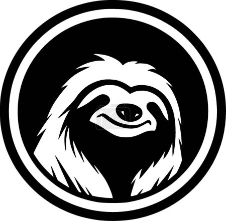 Sloth - high quality vector logo - vector illustration ideal for t-shirt graphic