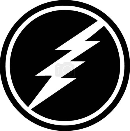 Lightning - hochwertiges Vektor-Logo - Vektor-Illustration ideal für T-Shirt-Grafik