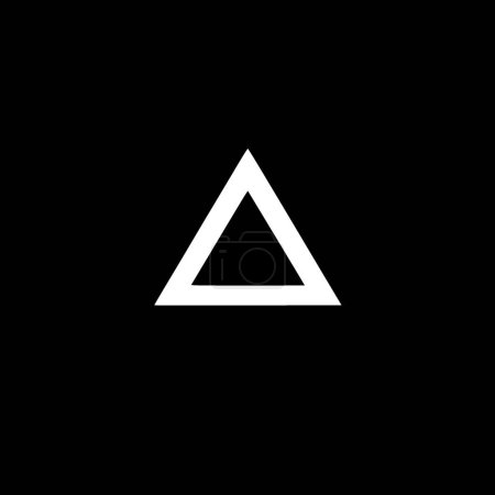 Triangle - logo vectoriel de haute qualité - illustration vectorielle idéale pour t-shirt graphique