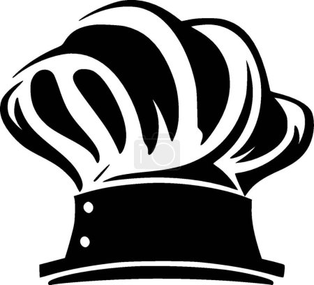 Chef hat - high quality vector logo - vector illustration ideal for t-shirt graphic