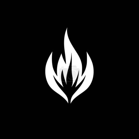 Fuego - logotipo vectorial de alta calidad - ilustración vectorial ideal para el gráfico de la camiseta