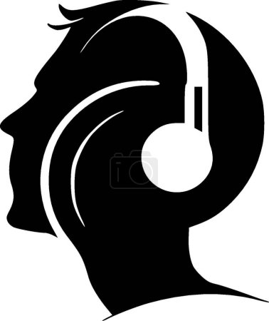 Music - high quality vector logo - vector illustration ideal for t-shirt graphic