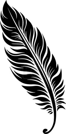 Feather - high quality vector logo - vector illustration ideal for t-shirt graphic