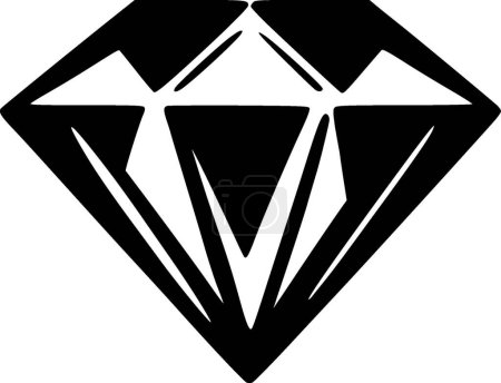 Illustration for Rhinestone - high quality vector logo - vector illustration ideal for t-shirt graphic - Royalty Free Image