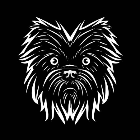 Illustration for Affenpinscher - high quality vector logo - vector illustration ideal for t-shirt graphic - Royalty Free Image