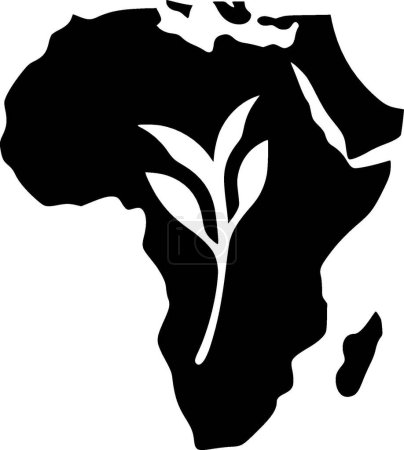 Africa - high quality vector logo - vector illustration ideal for t-shirt graphic
