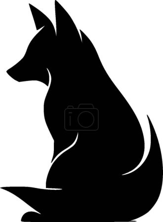 Fox - high quality vector logo - vector illustration ideal for t-shirt graphic
