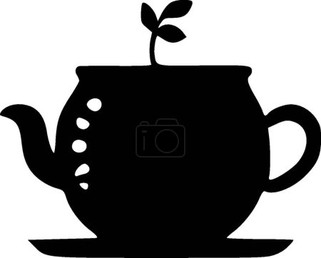 Illustration for Tea - high quality vector logo - vector illustration ideal for t-shirt graphic - Royalty Free Image