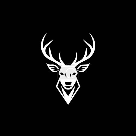 Deer - high quality vector logo - vector illustration ideal for t-shirt graphic