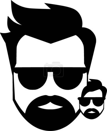 Father - high quality vector logo - vector illustration ideal for t-shirt graphic