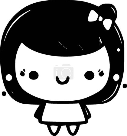 Kawaii - high quality vector logo - vector illustration ideal for t-shirt graphic