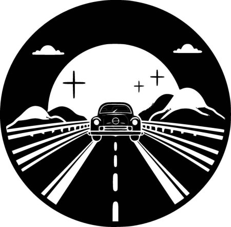 Achterbahn - hochwertiges Vektor-Logo - Vektor-Illustration ideal für T-Shirt-Grafik