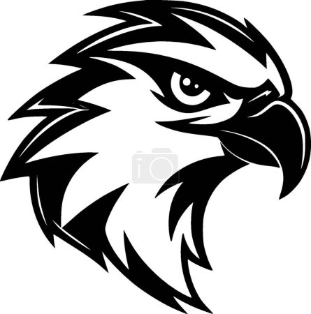 Falcon - high quality vector logo - vector illustration ideal for t-shirt graphic