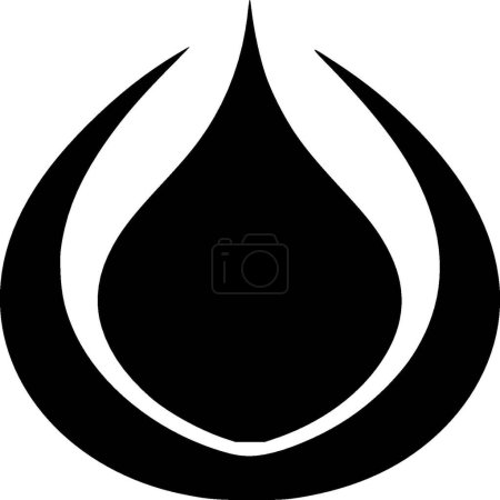 Water - high quality vector logo - vector illustration ideal for t-shirt graphic