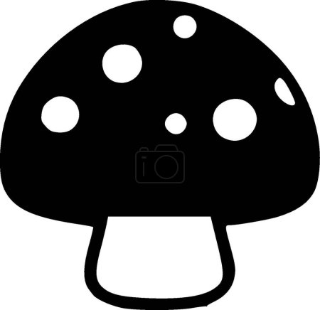 Mushroom - high quality vector logo - vector illustration ideal for t-shirt graphic