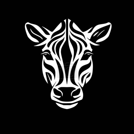 Animal - silhouette minimaliste et simple - illustration vectorielle