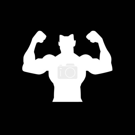 Biceps - logotipo vectorial de alta calidad - ilustración vectorial ideal para el gráfico de camisetas