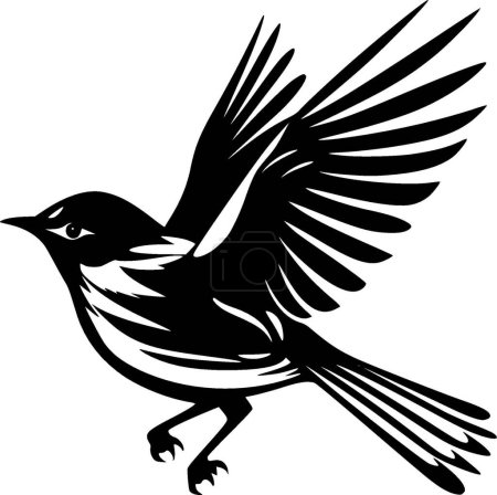 Bird - logotipo vectorial de alta calidad - ilustración vectorial ideal para el gráfico de camisetas