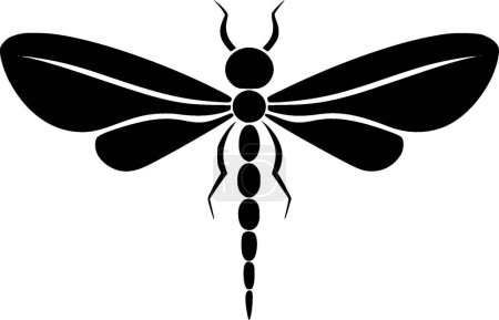 Libelle - hochwertiges Vektor-Logo - Vektor-Illustration ideal für T-Shirt-Grafik