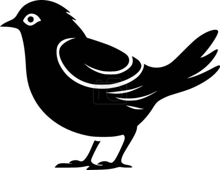 Pigeon - logo vectoriel de haute qualité - illustration vectorielle idéale pour t-shirt graphique