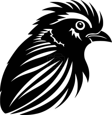 Pigeon - minimalist and simple silhouette - vector illustration