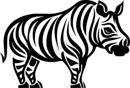 Rhinocéros - logo vectoriel de haute qualité - illustration vectorielle idéale pour t-shirt graphique