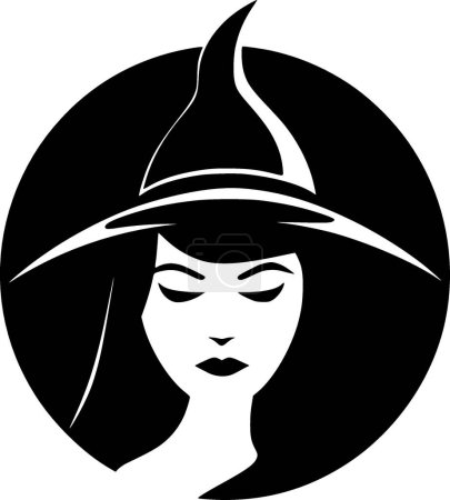Illustration for Witch - high quality vector logo - vector illustration ideal for t-shirt graphic - Royalty Free Image