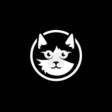 Katze - hochwertiges Vektor-Logo - Vektor-Illustration ideal für T-Shirt-Grafik