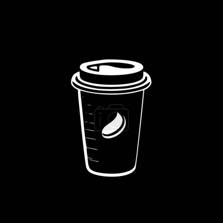 Kaffee - hochwertiges Vektor-Logo - Vektor-Illustration ideal für T-Shirt-Grafik